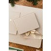 Boîte avec rubans en satin,Pearl Luster