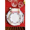 Table Cloth, Norrlandskrus, red full