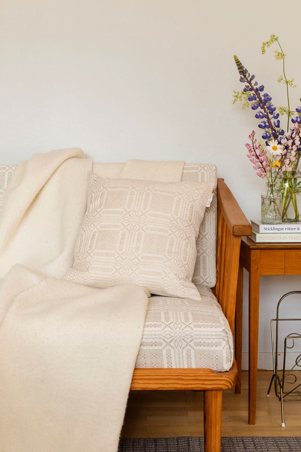 Cushion, Norrlandskrus, Unbleached