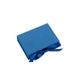 Box mit Satinband, Dalarna Blue