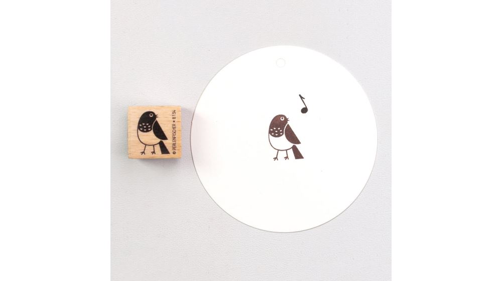 Stamp Robin small