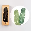 Stamp Banana Leaf
