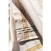 Insjöns Väveri x Emma Olbers, Towel in Ochre/Green