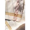 Insjöns Väveri x Emma Olbers, Towel in Ochre/Pink