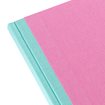 Notebook Hardcover, Bubblegum/Crystal Blue