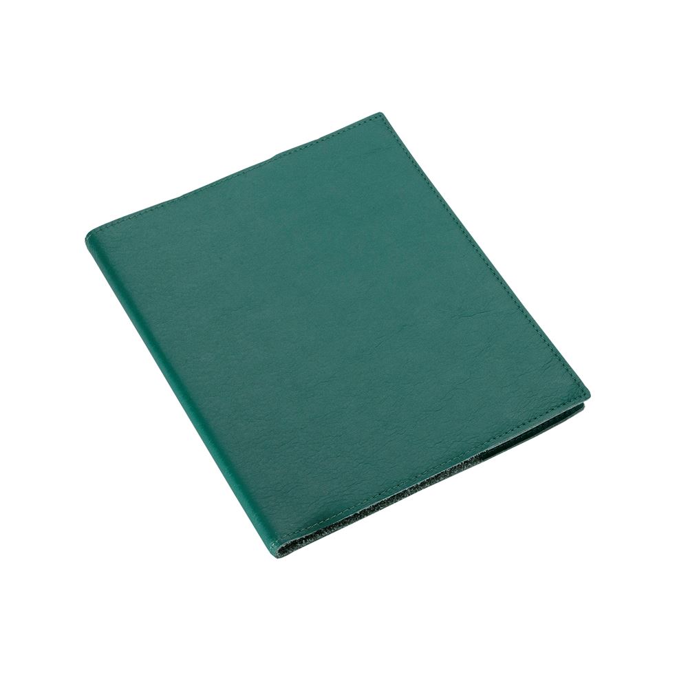 Notebook Leather Cover, Nordic Lake Green