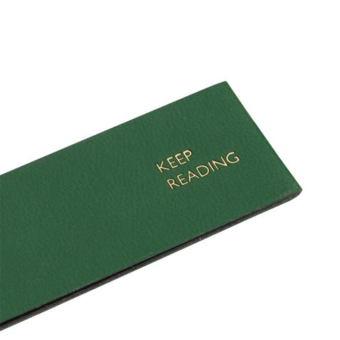 Bookbinders Magnetic Bookmark, Keep reading, Clover Green