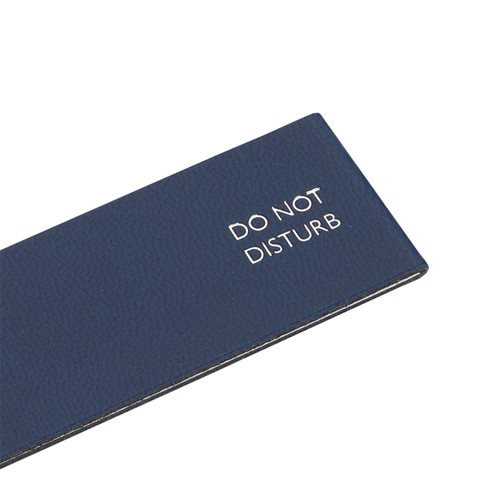 Bookbinders Magnetic Bookmark, Do not disturb, Smoke Blue