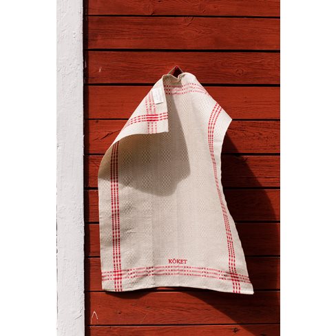 Tea Towel, Daladräll, embroidery KÖKET