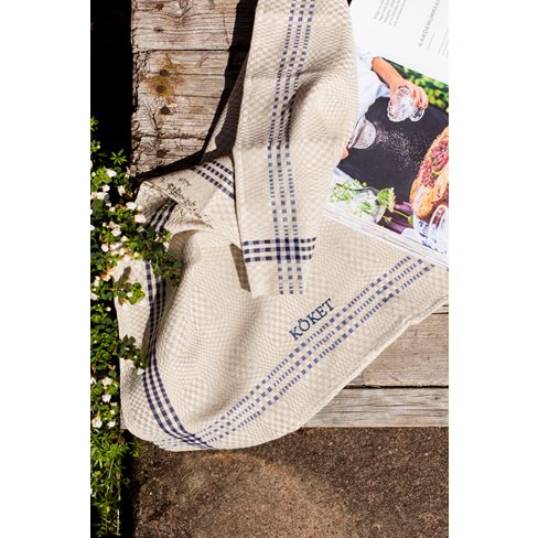 Tea Towel, Daladräll, embroidery KÖKET