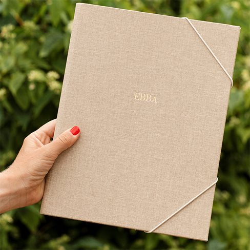 Sammelmappe, Sand Brown