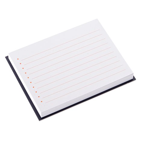 Bookbinders Design Sticky Notepad, Midnattsblå