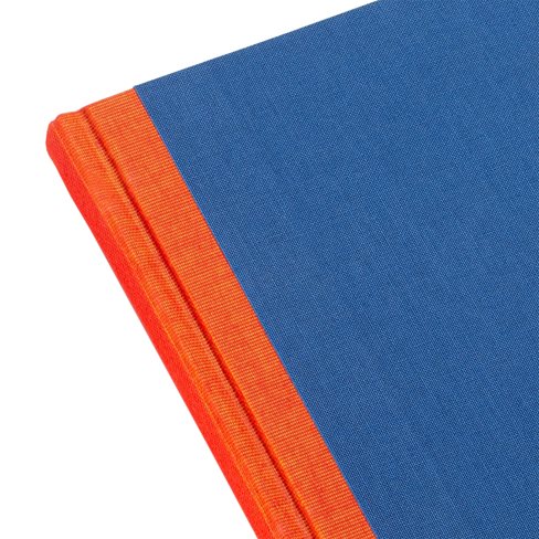 Notebook Hardcover, Dalarna Blue/Marigold