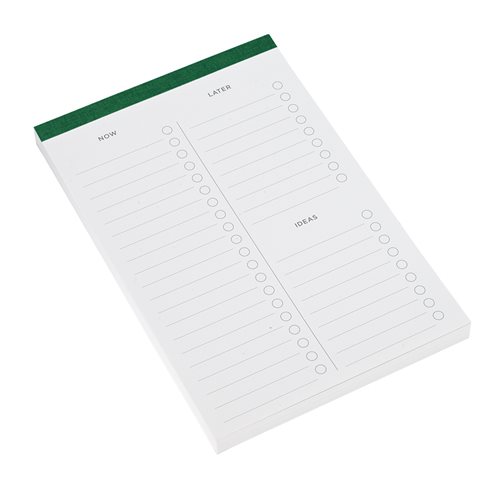 To do list A5 Clover green