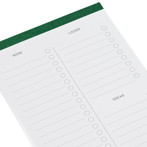 To do list A5 Clover green