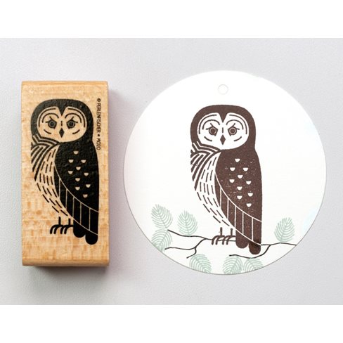Stamp Brown Owl