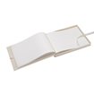Limpsewn photo album in box with ribbon