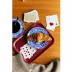 Tray 270x200 Rose red