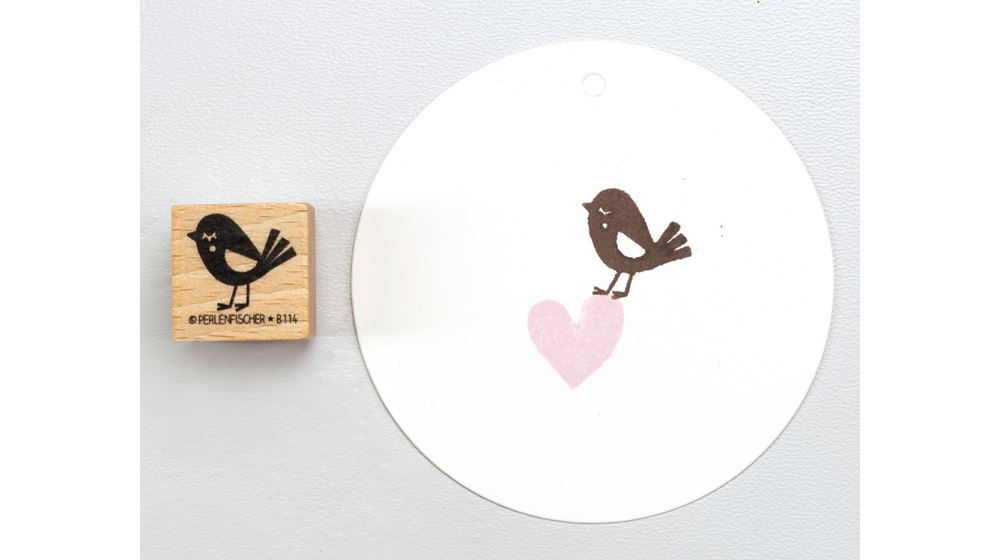 Stamp Bird with cheek