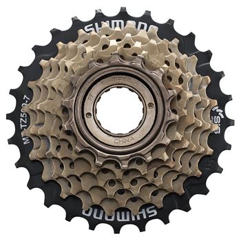 Frihjulskrans till 7 växlad Shimano