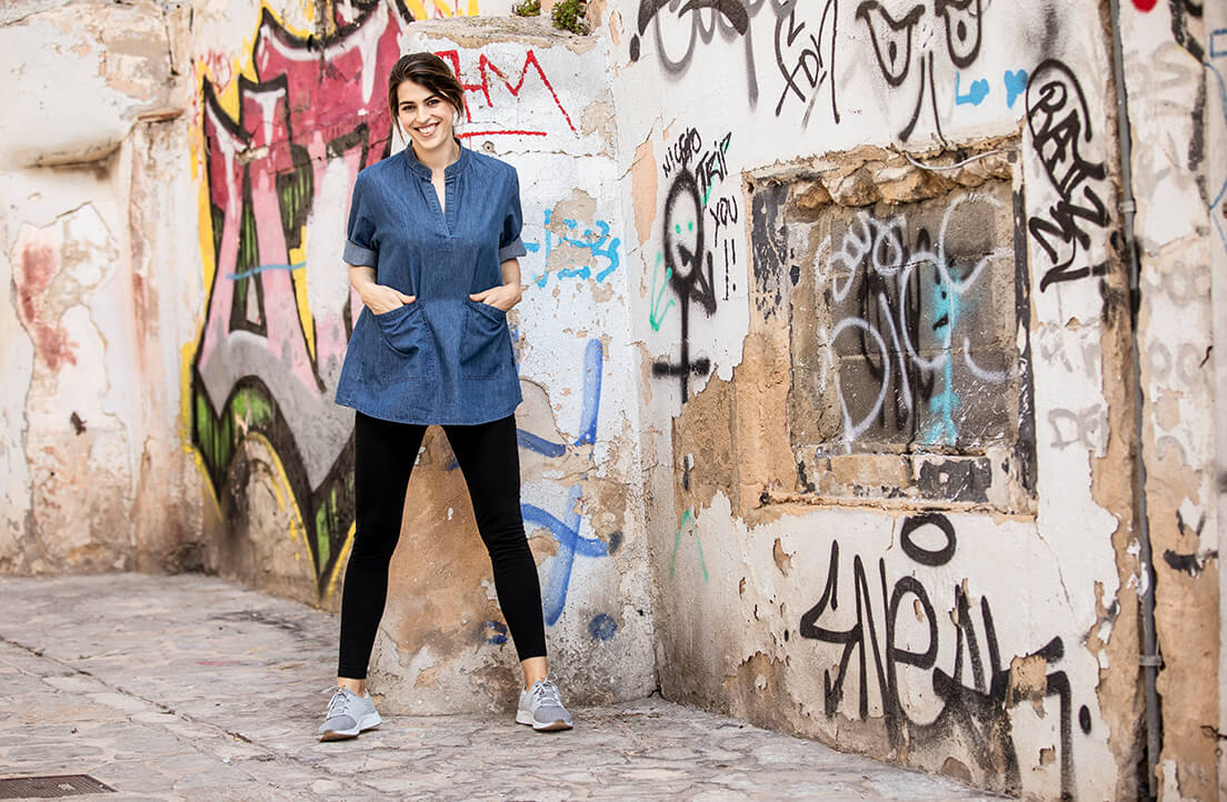 Denim för vårdkläder