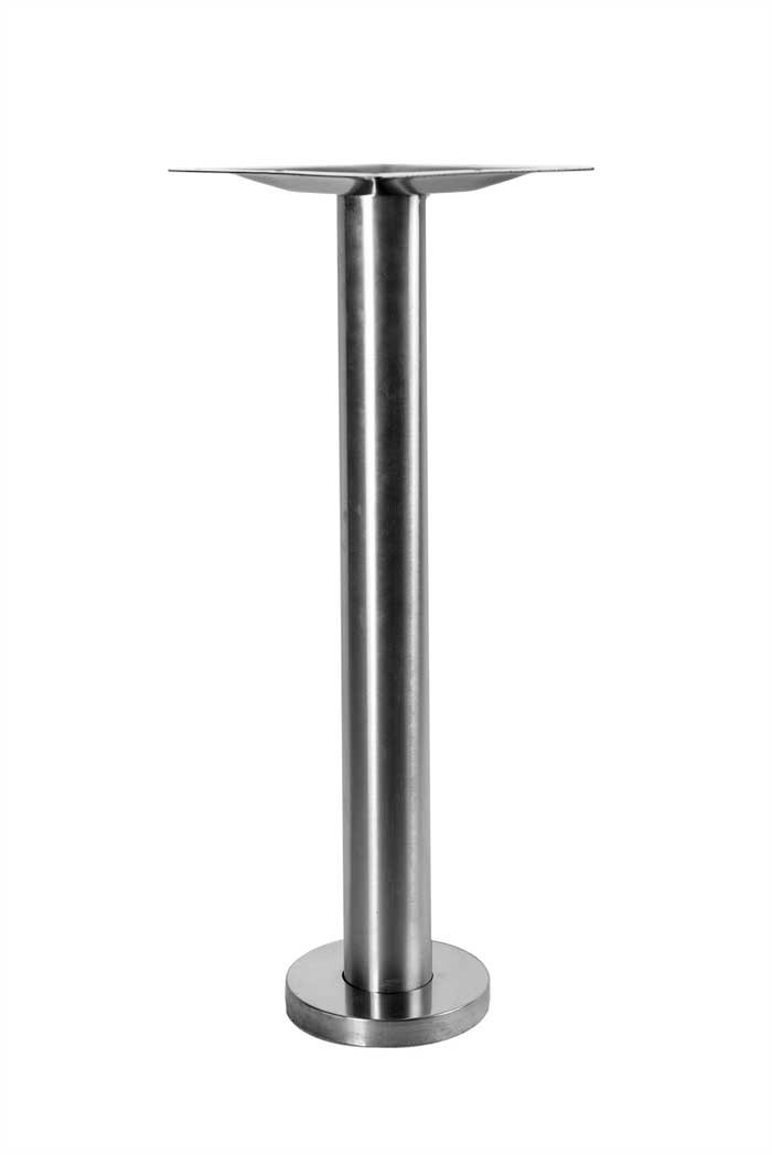Bordsstativ Umeå, golvfast, h. 72 cm, stål