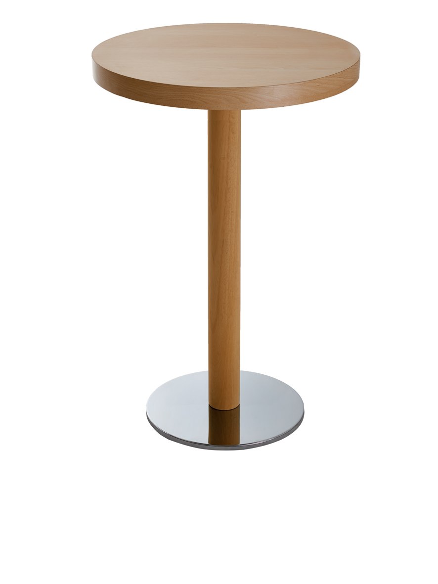 Bordsstativ Max, rund fot, h. 107 cm, b. 55 cm