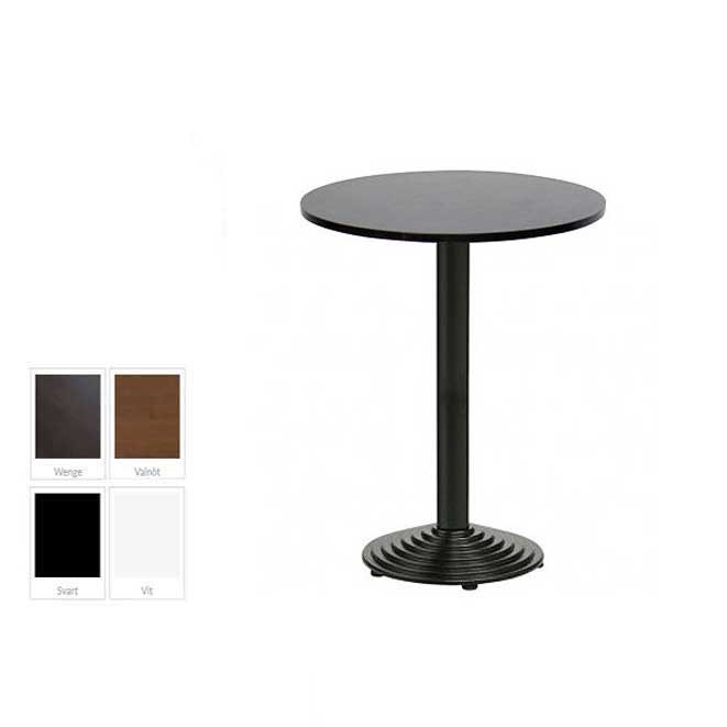 Design Studio Oslo komplett bord i svart dia 70 cm