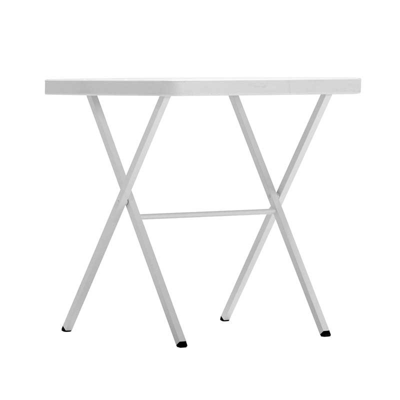 Fällbord Bistro, 70x70 cm, vit