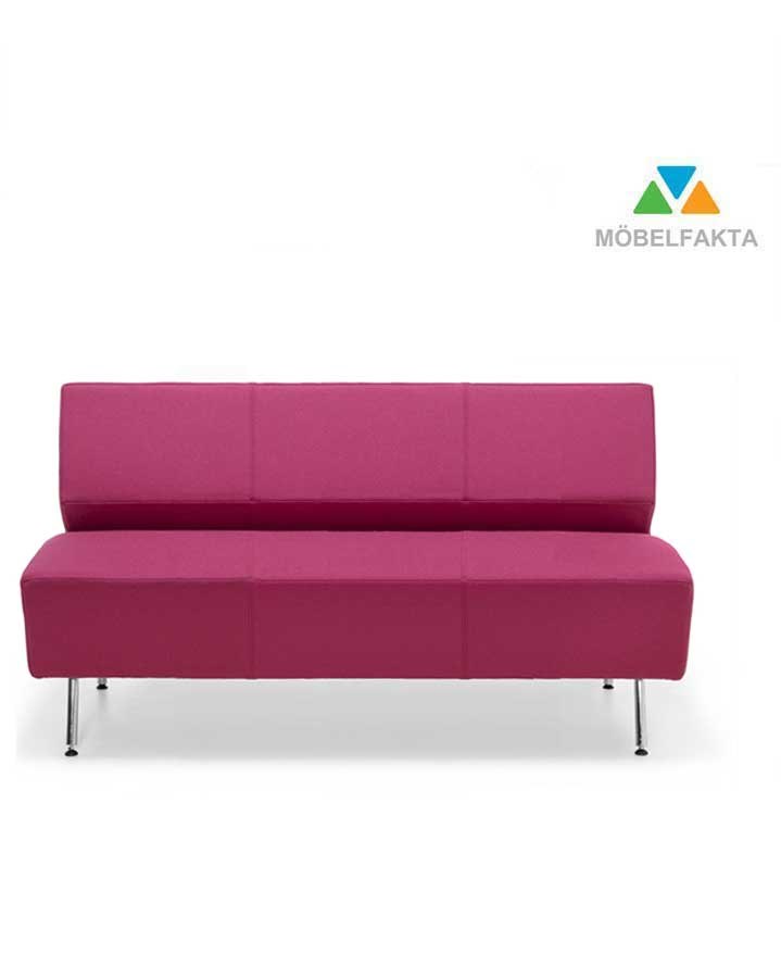 Modul sofa Støtte bredde 180 cm, ben i krom, valgfritt stoff/kunstskinn