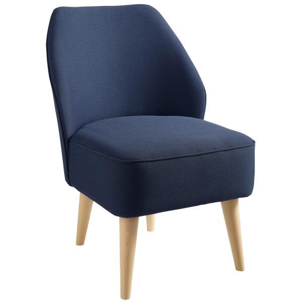 MG Furniture Fåtölj Öland tyg i färgen Denim