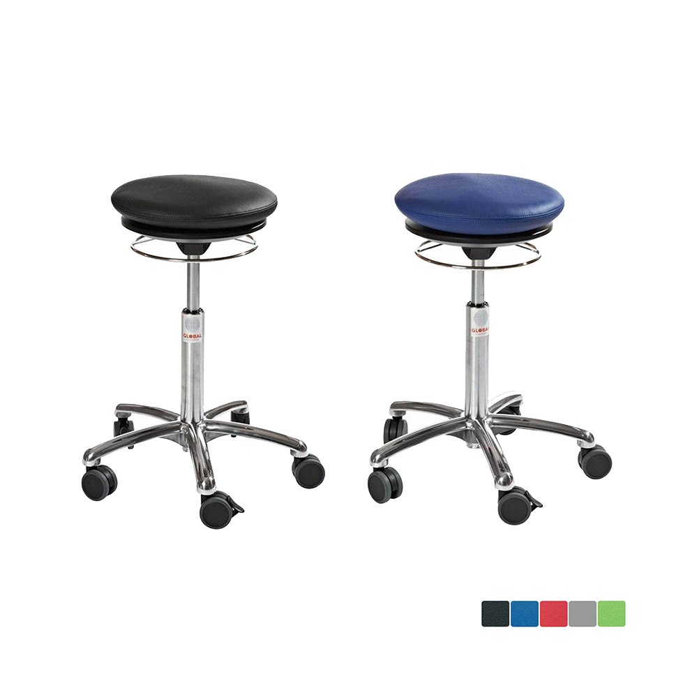 Pilates Air Seat taburett  sitthöjd 52-71 cm konstläder eller microfiber 5 färger