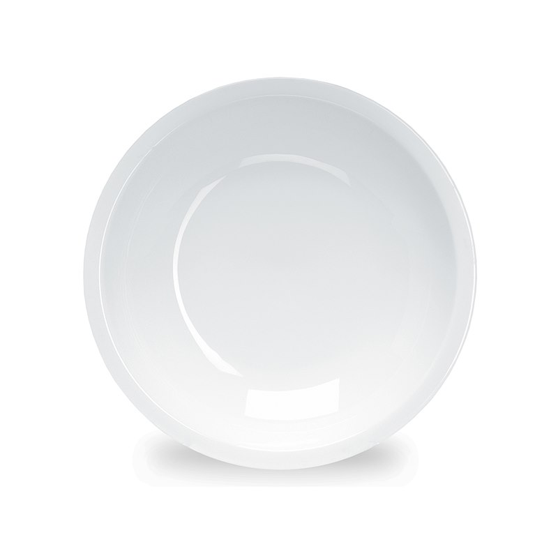 Tallrik Pegasus, dia 21 cm, djup, vit