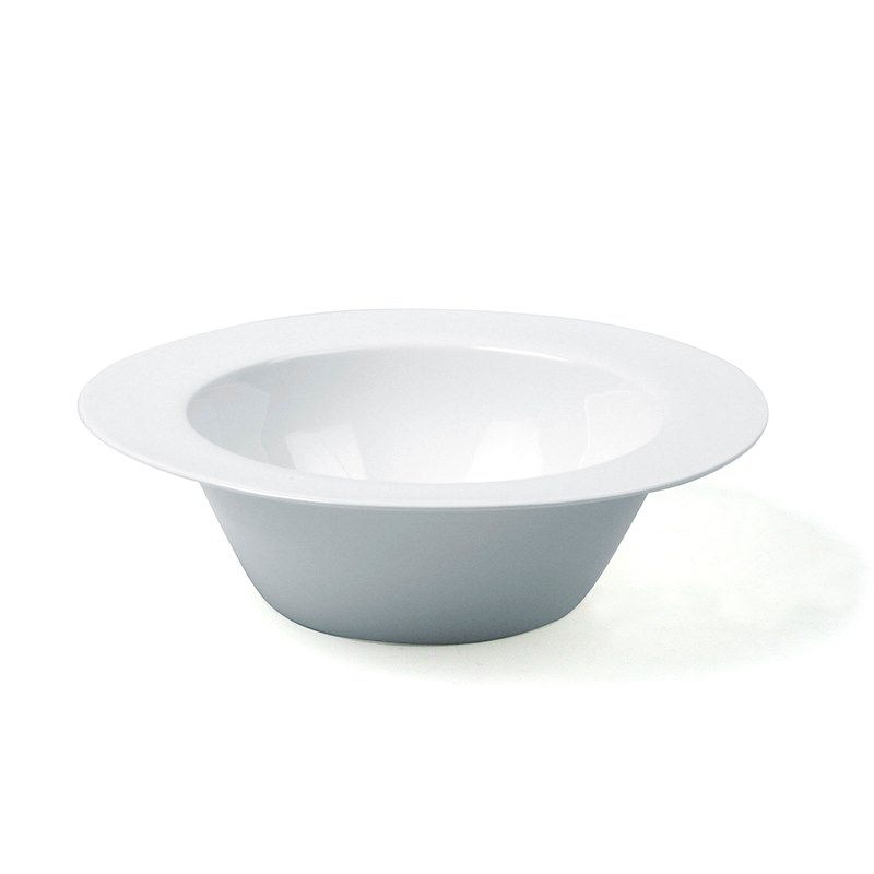 Tallrik Zeus, dia 23 cm, djup, vit