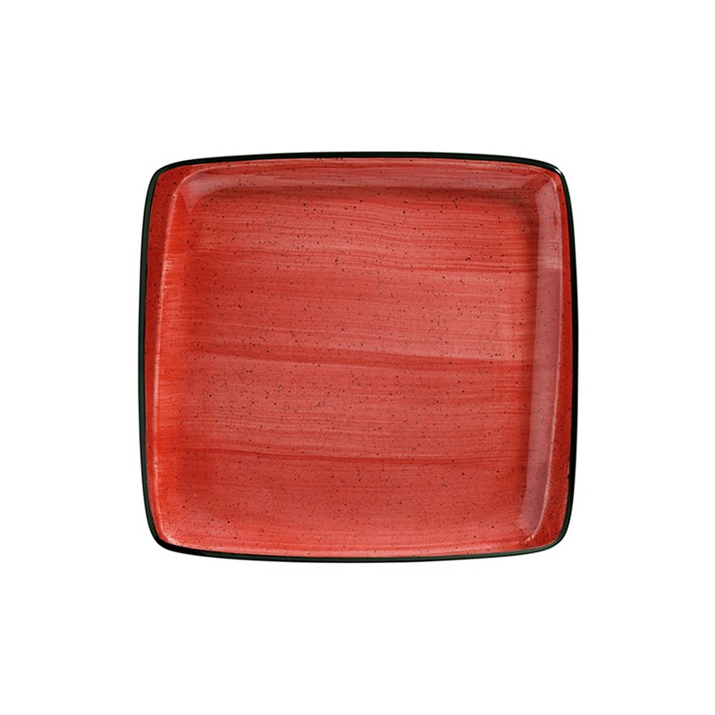 Tallrik Passion, 32x30 cm, flat, rektangulär, upphöjd kant