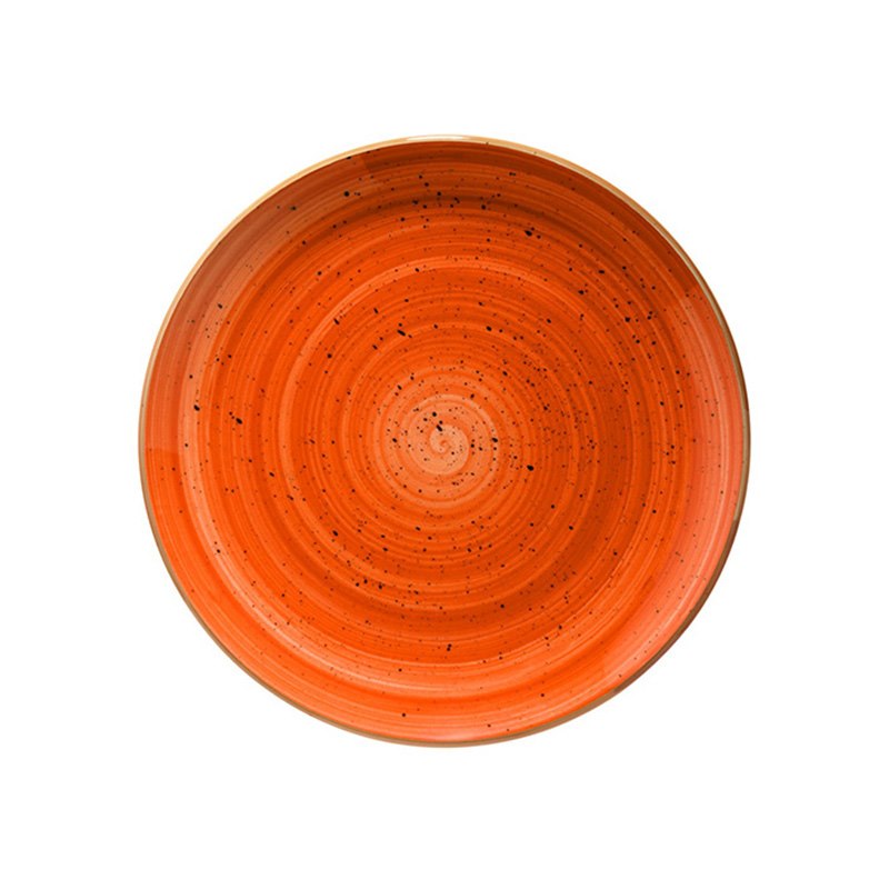 Tallrik Terracota, dia 17 cm, flat, rund