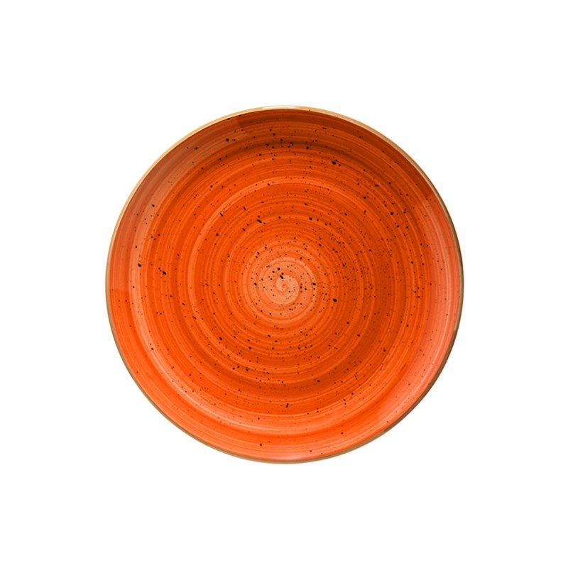 Tallrik Terracota, dia 19 cm, flat, rund