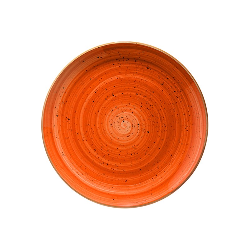 Tallrik Terracota, dia 27 cm, flat, rund