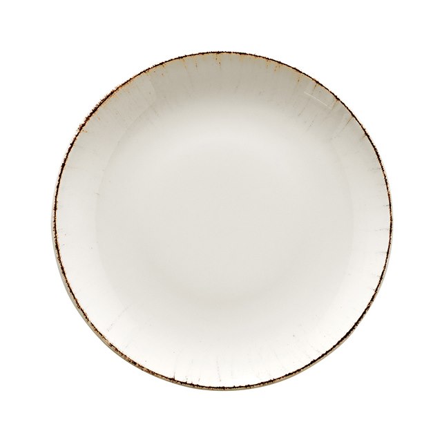 Tallrik Retro, dia 21 cm, flat, rund