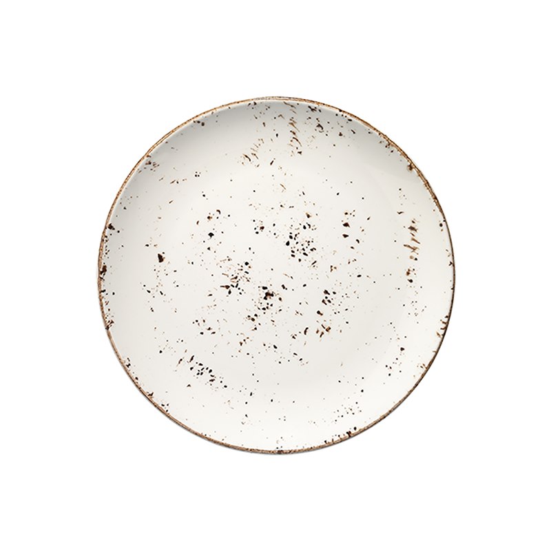 Tallrik Grain Bloom, dia 23 cm, djup, rund