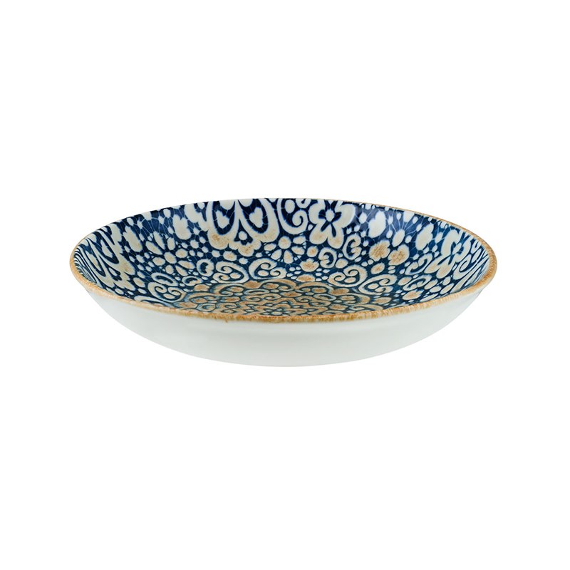 Tallrik Alhambra Bloom, dia 25 cm, djup, rund