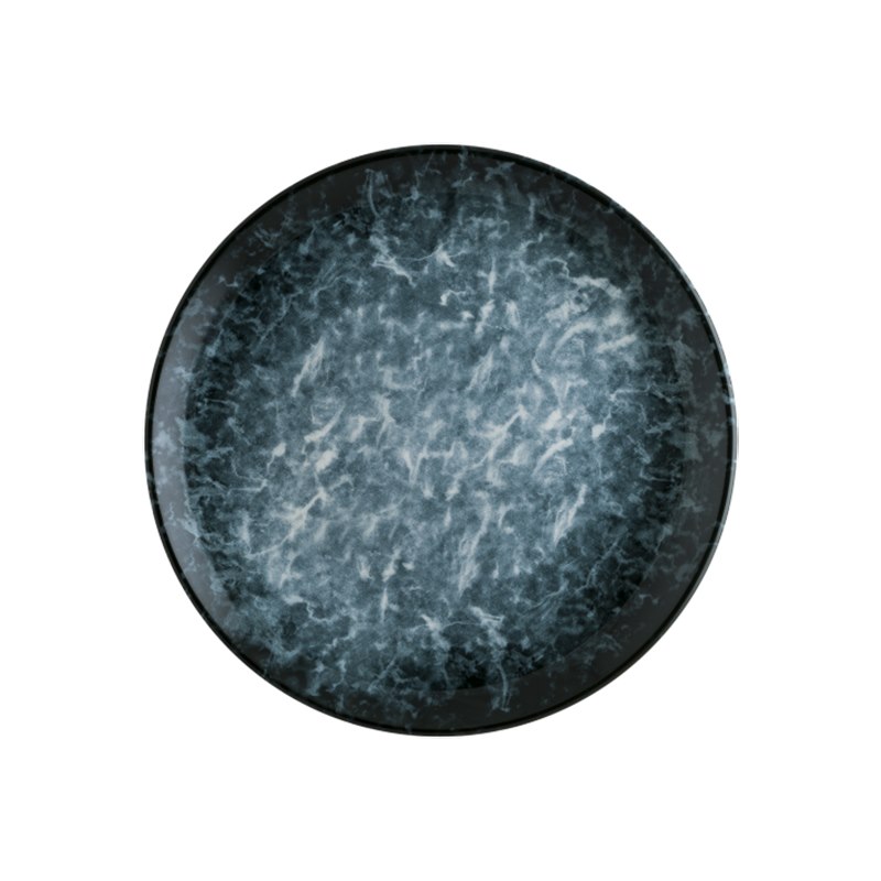 Tallrik Sepia, dia 19 cm, flat, rund