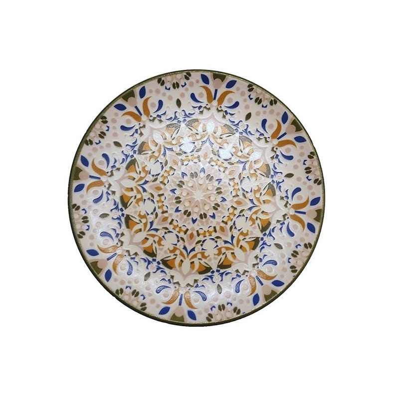 Tallrik Tenango, dia 17 cm, flat, rund