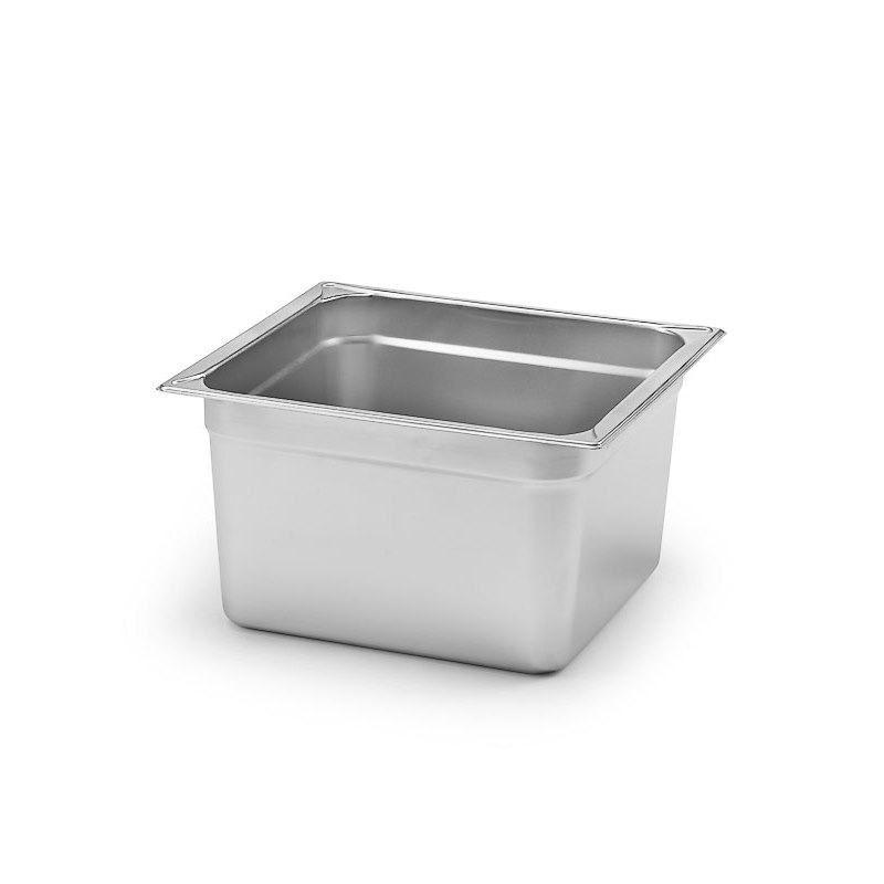 Kantin, GN 2/3, 200 mm, utan handtag, rostfritt