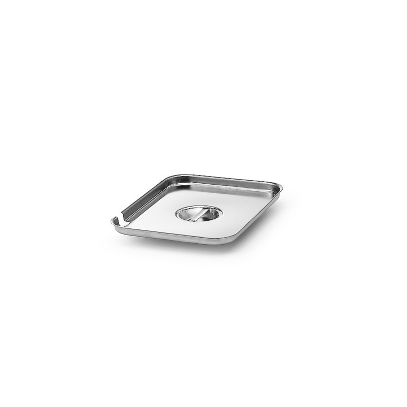 Lock, GN 1/2, med urtag för ösa, rostfritt