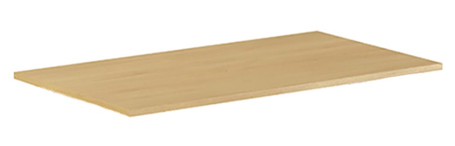 Bordsskiva, Ljus ek, laminat 19 mm, 120x80 cm