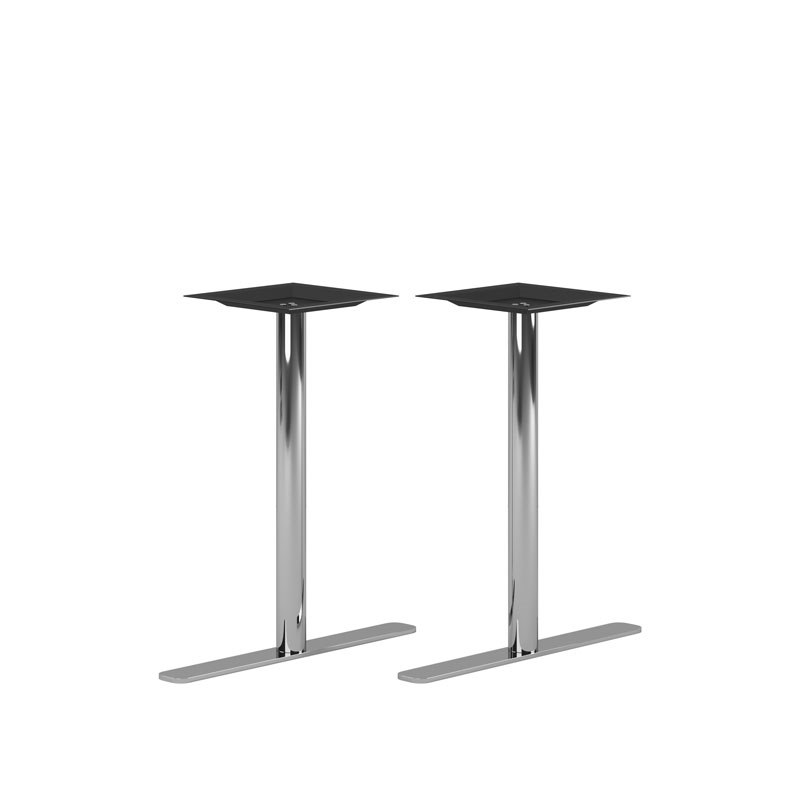 Pelarstativ Design S, 2 st, h. 72 cm, polerat rostfritt