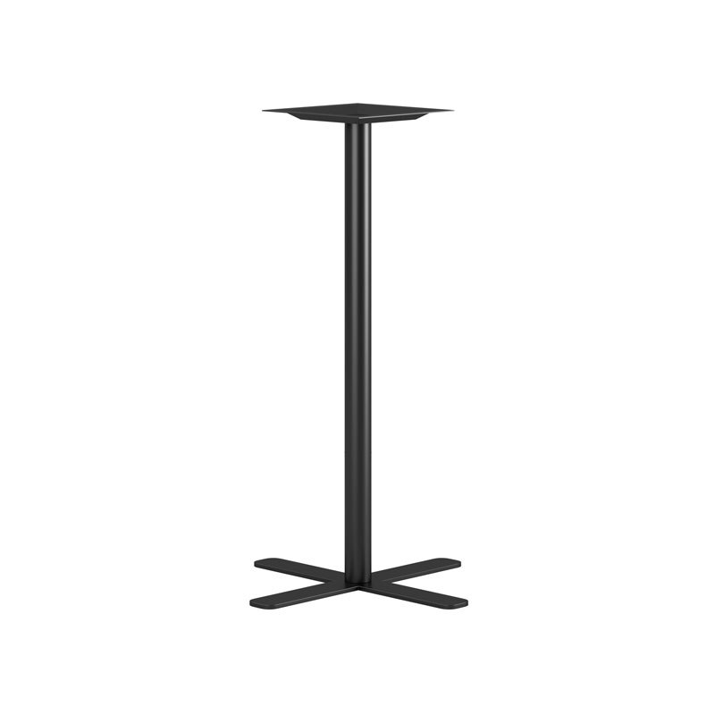 Krysstativ Design S, b. 50 cm, h. 108 cm, svart