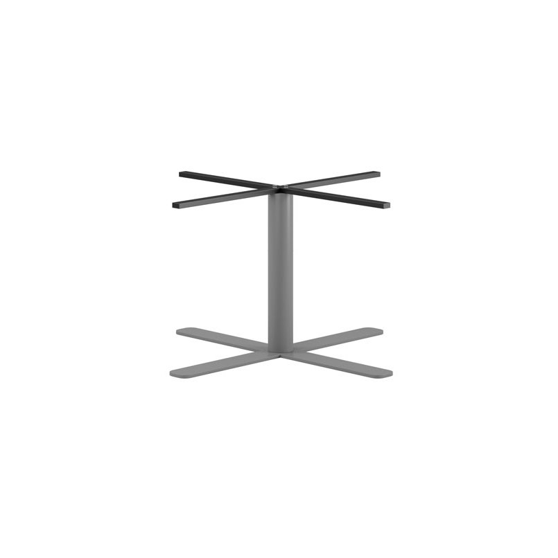 Krysstativ Design S, b. 65 cm, h. 48 cm, grå