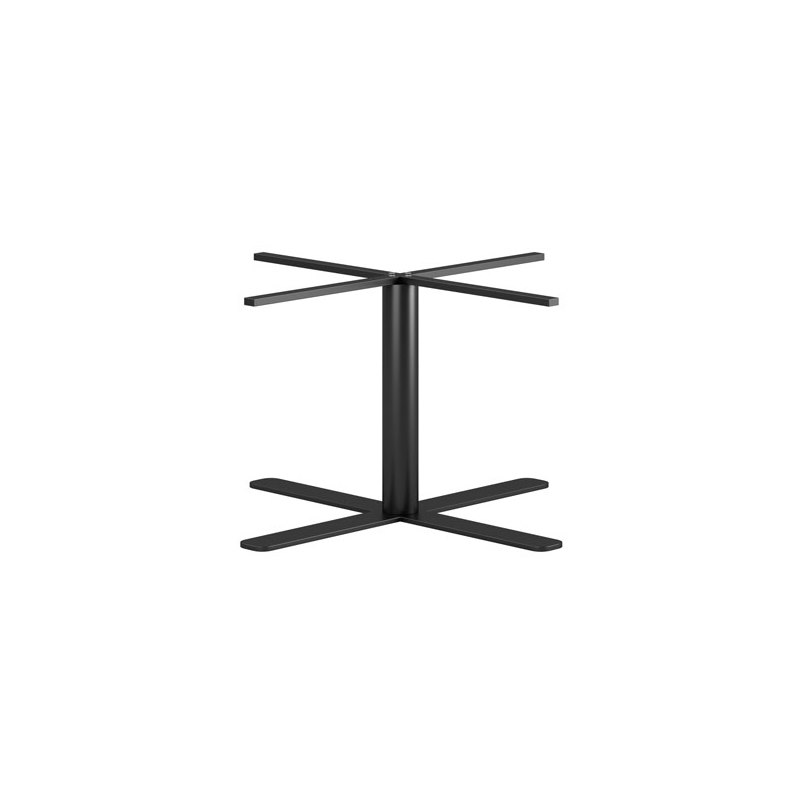 Krysstativ Design S, b. 65 cm, h. 48 cm, svart